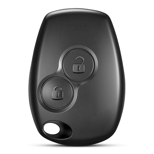 Jongo® Coque de Clé 2 Boutons Compatible avec Dacia Duster,