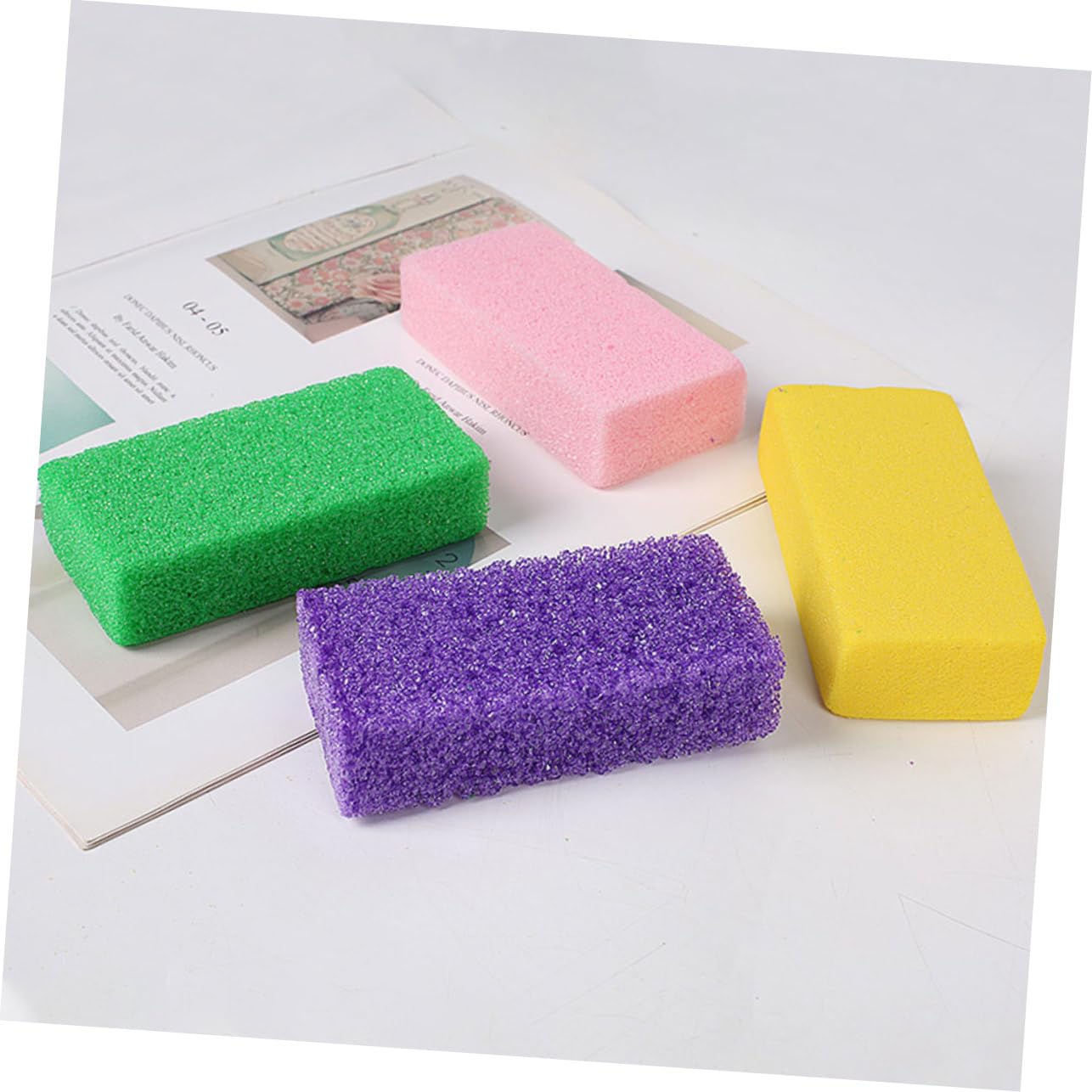 Healvian 30stücke Teiliges Fuß-pumice-stein Hornhautentfernung Handheld Fußpflege-werkzeug Für Gesunde Füße Wiederverwendbar Und Waschbar Für Pediküre Und Fußpflege