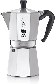 Bialetti   Moka Express 9 Cups, Stovetop Coffee Maker, Espresso Maker, Moka Pot