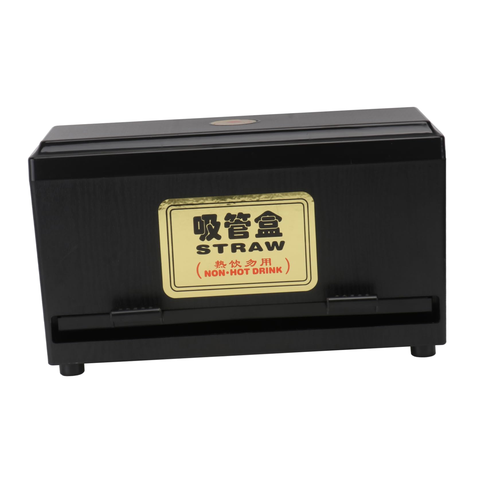 Ipetboom 1Pc Straw Holder, Straw Dispenser Pencil Dispenser for Classroom Countertop Bulk Straw Dispenser Straw Dispenser Holder with Lid for Restaurant Bar Home