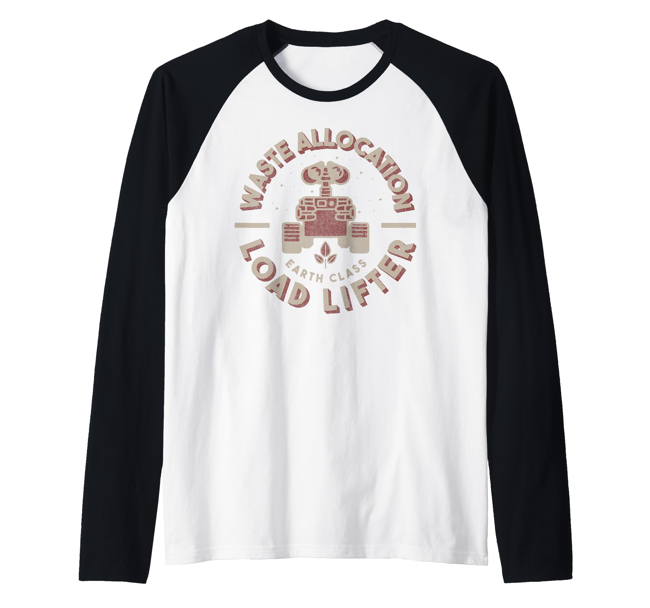 Maillot de baseball Wall-E avec manches raglan bicolores confortables - 2