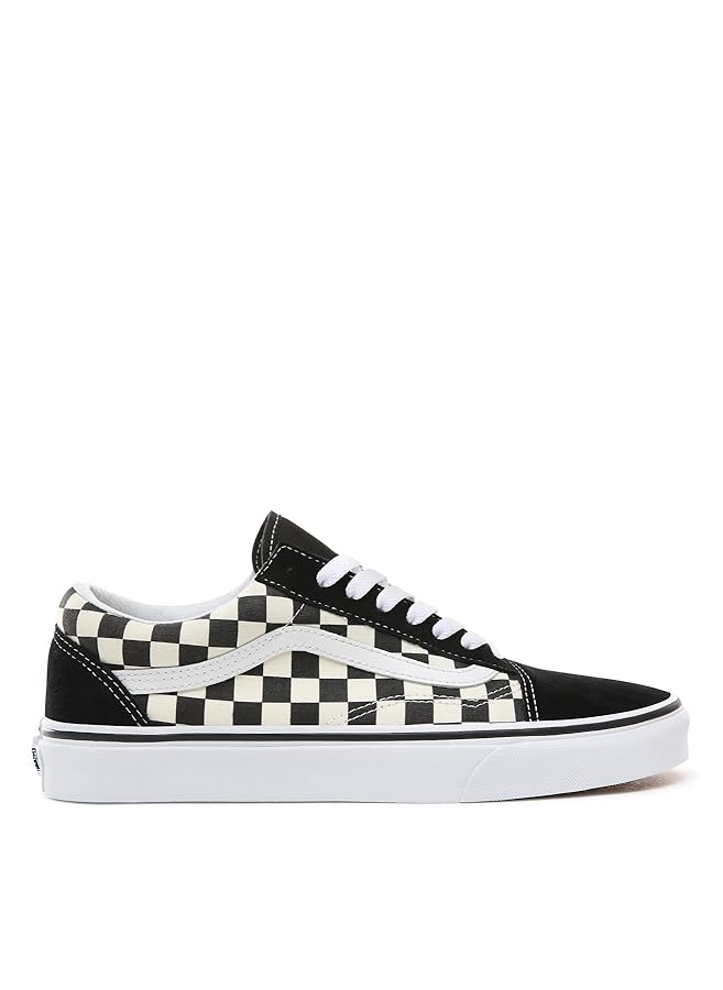 Vans Herren Old Skool Checkerboard Sneaker, Blk White, 44 EU : Amazon.de:  Fashion