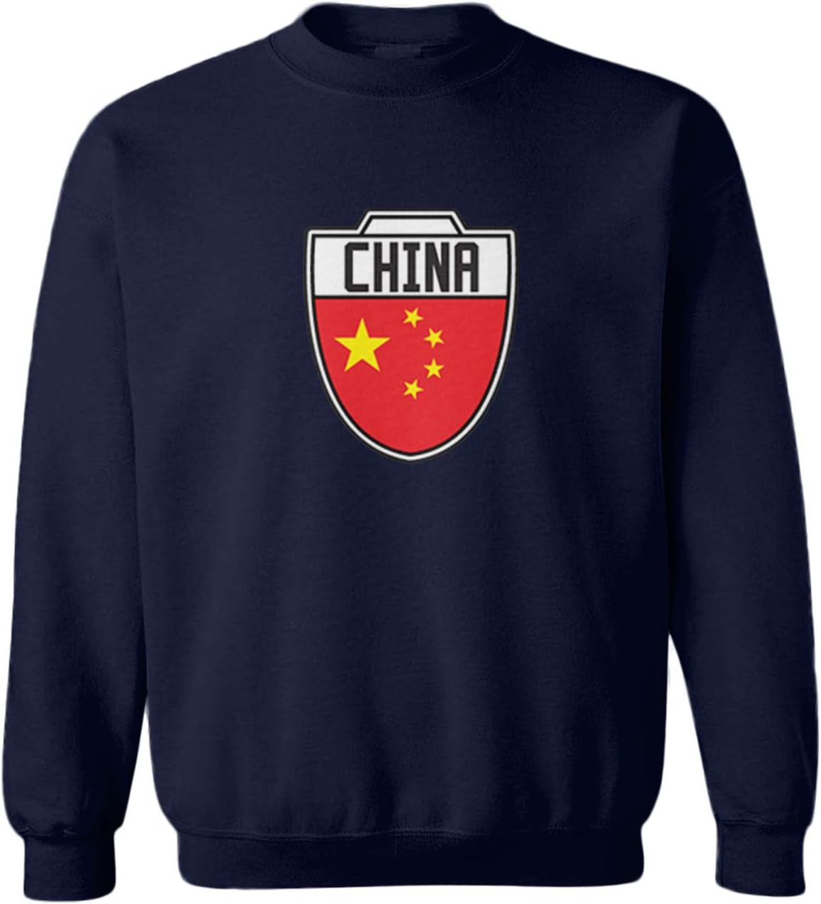 China - Country Soccer Crest Toddler Fleece Crewneck Sweater