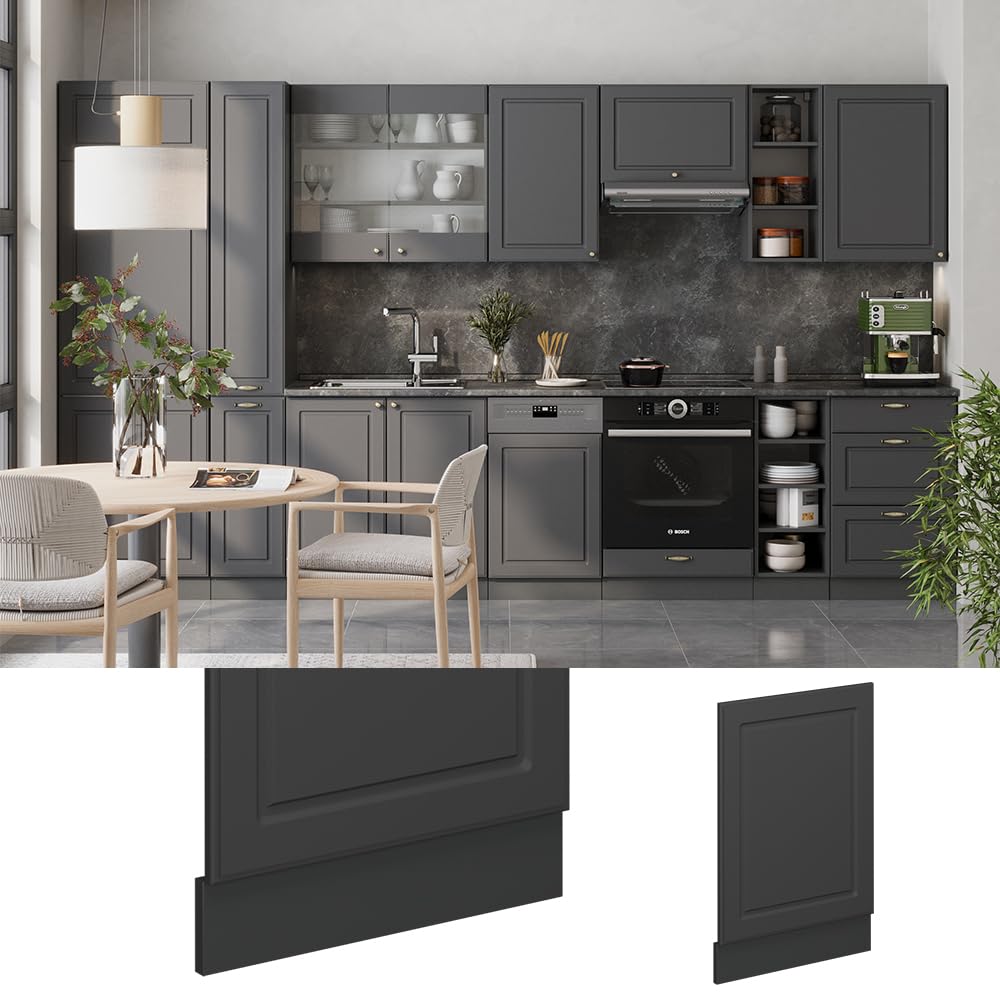 Vicco Panel przedni "Fame-Line", Anthrazit Gold rustykalny/Antracyt, 45 cm