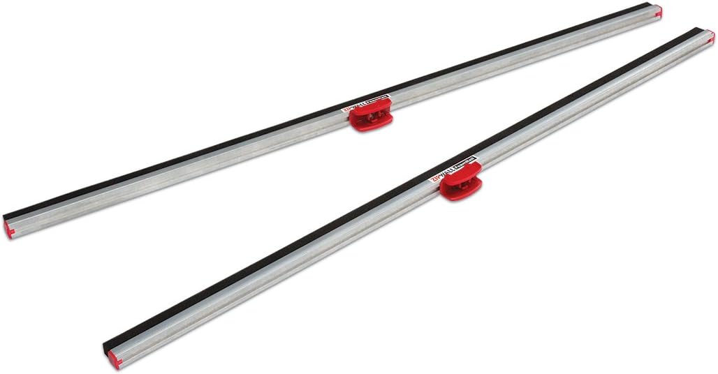 ZipWall FoamRail 2-Pack Tapeless Seal Dust Barrier Zipper 2-Pack Heavy-Duty Red