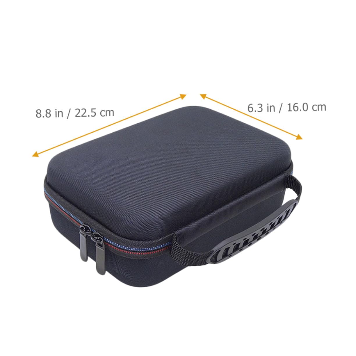 Custodia da Viaggio per Rasoio Uomo in EVA Protettiva Organizer Compatto per Dispositivi da Barba Elettrici Leggera e Resistente con Cerniera Liscia per Viaggi e Uso Quotidiano