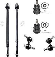 Vista 372 de Detroit Axle - Kit de suspensión delantera de 10 piezas para Chevy Aveo Aveo5 Pontiac G3 Wave 2 Ready Struts Assembly 2 Enlaces de barra