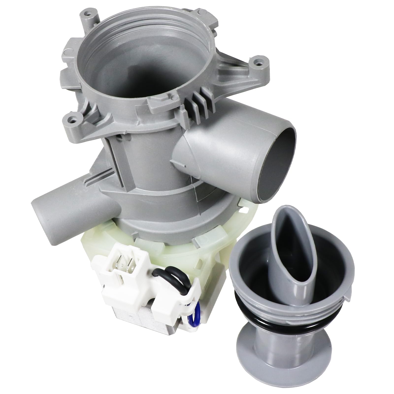 Spares2go Washing Machine Drain Pump 25W & Filter For Lamona Hja8501 Hja8511 Hja8900 Series