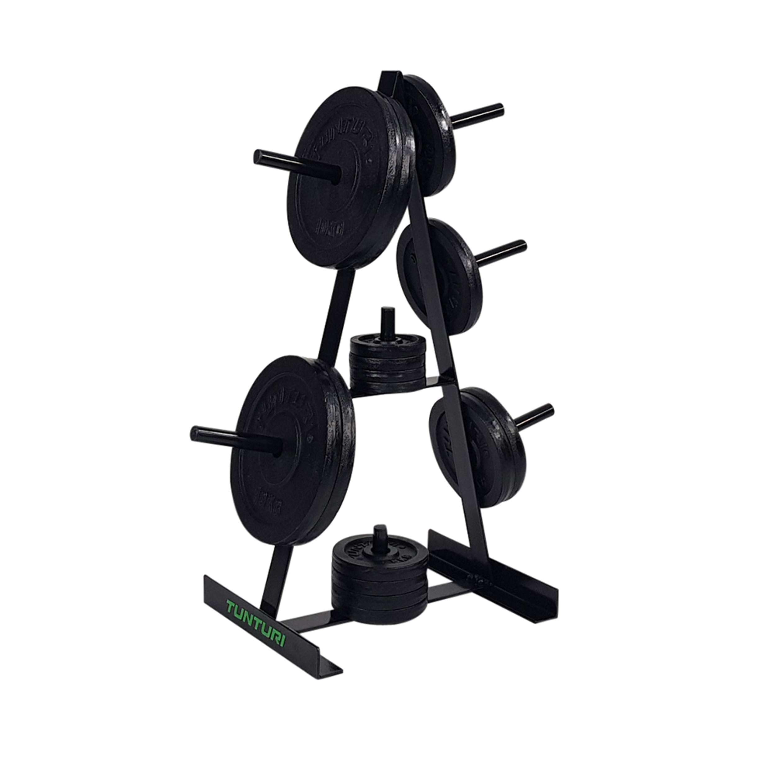 Tunturi Weight Racks Soporte Discos, Unisex Adulto