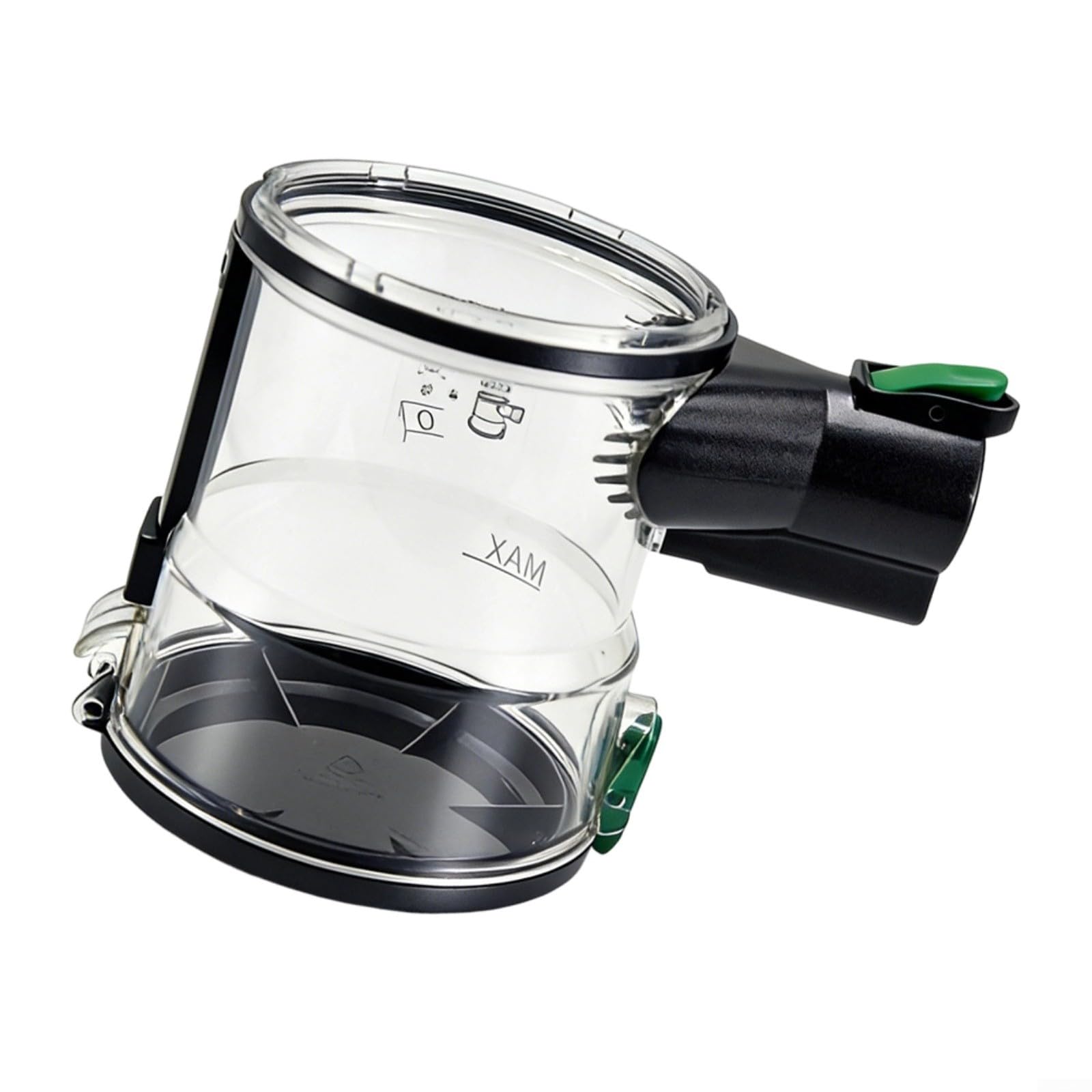 Bidone della polvere lavabile di ricambio per Vactidy per Blitz V8 per aspirapolvere, riutilizzabile per tazza dello sporco con design del filtro, facile da installare (A)