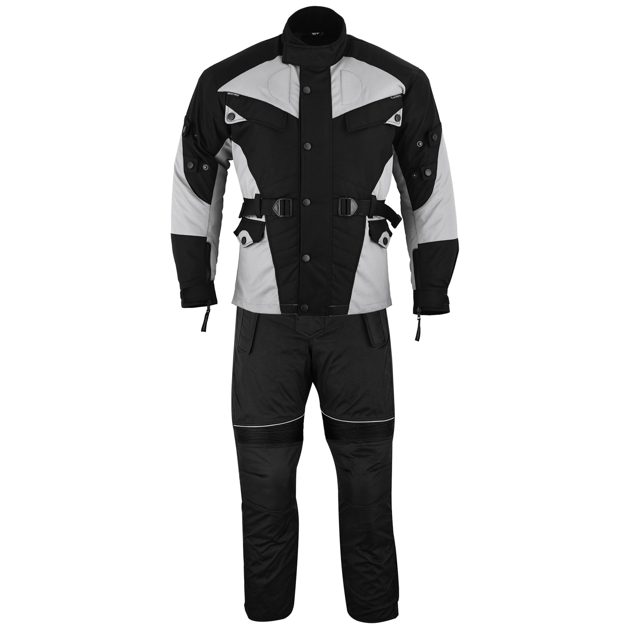 German Wear 2-teiler Motorradkombi Cordura Textilien Motorradjacke + Motorradhose