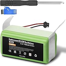 14.4V 4000mAh Li-Ion Replacement Battery for Conga Excellence 990 950 1090 1790 1990, Replacement Battery for Ikohs Netbot S14 S15, Eufy RoboVac 11 11S 30 35C, Ecovacs Deebot N79 N79S DN622