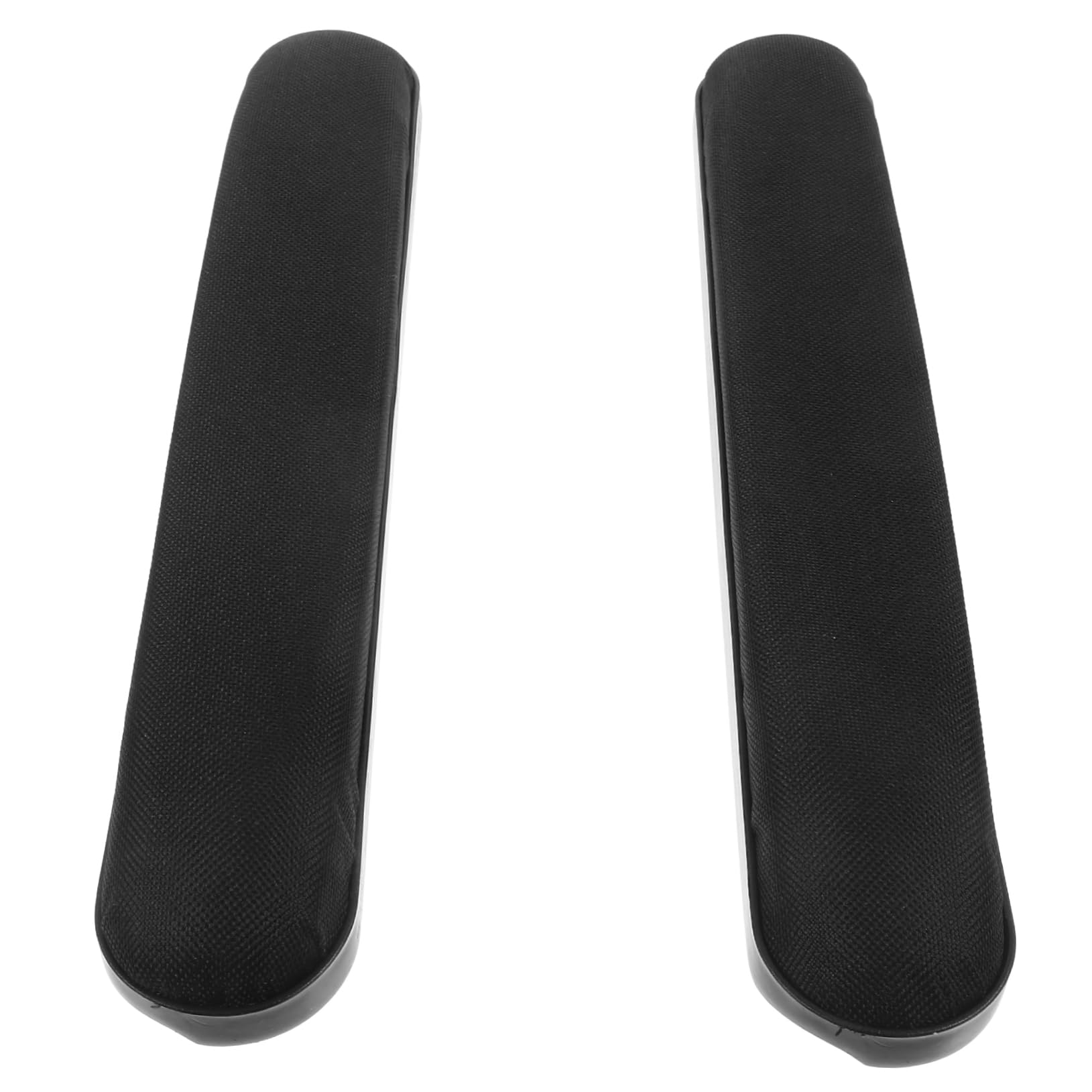 VILLCASE 5 Paia Cuscinetto Protettivo per Il Braccio poggiapolsi Polso Sedia ergonomica pastiglie corrimano braccioli coprisedia per bracciolo Forniture per sedie a rotelle Tessuto Black