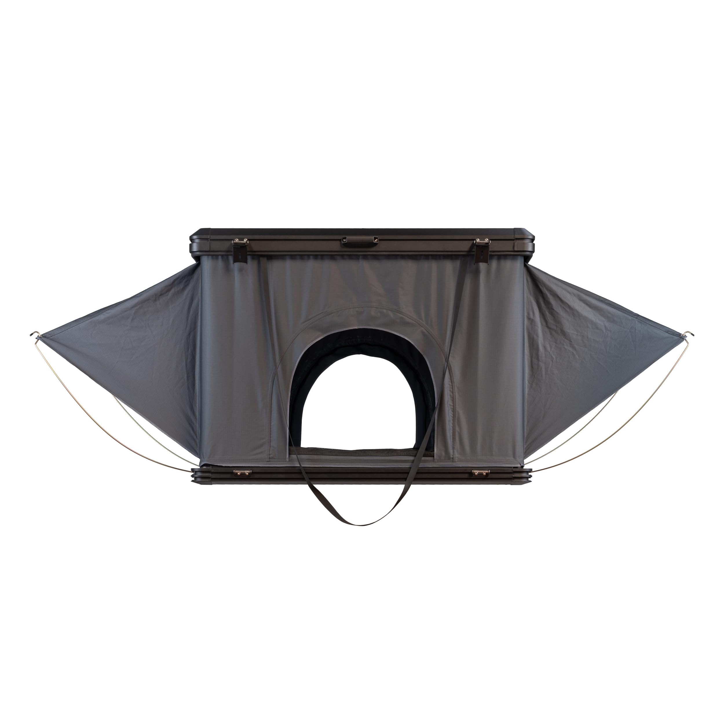 BIA Outdoor Robert - Tenda da tetto rigida, montaggio rapido, resistente alle intemperie e robusta, adatta per SUV e auto, ideale per campeggio e avventure all'aperto, con materasso e scaletta