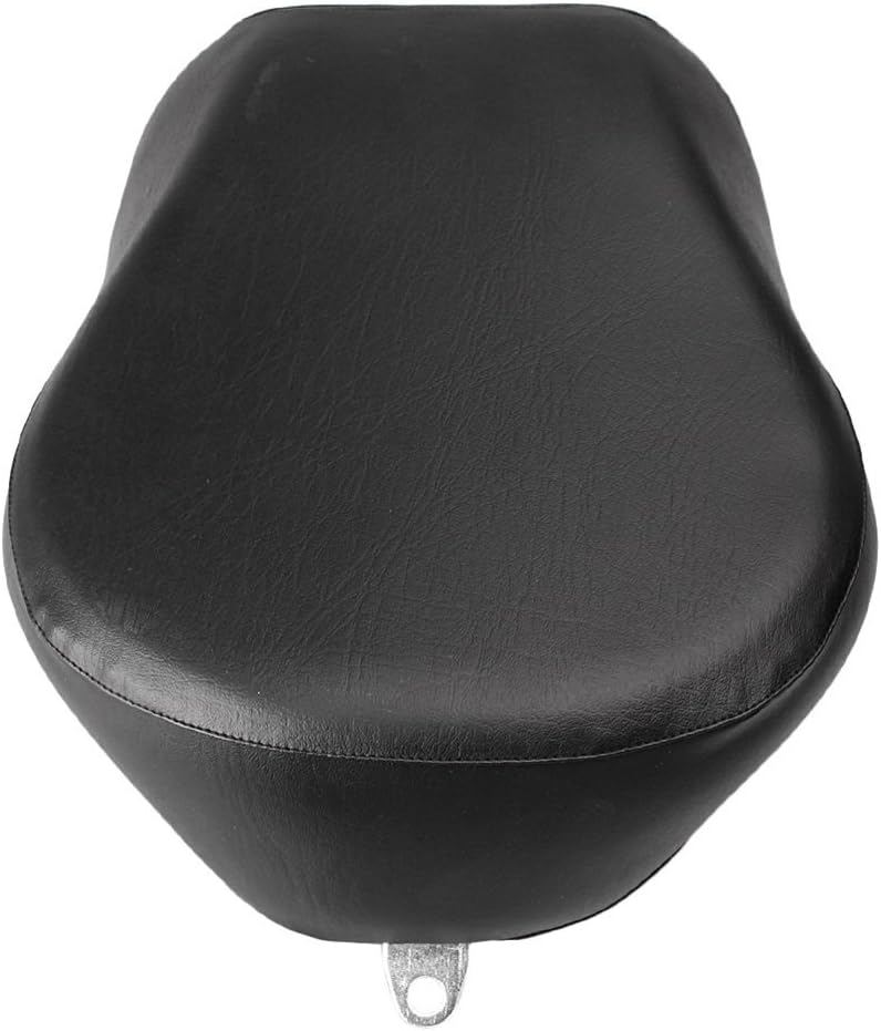 Motorcycle Pillion Seat Pad Passenger Rear Seat Cushion Compatible for Sportster 1200N 1200 Nightster Sportster XL 883L 883XL 883C 883N 2007 2008 2009 2010 2011 2012 2013 Black