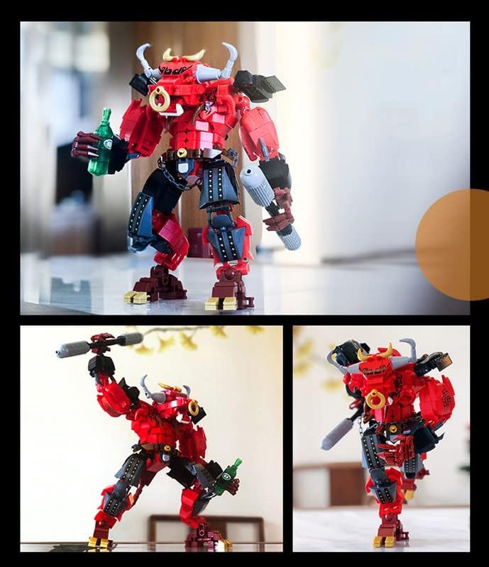 Miniatura 3 de The Character - Kit de bloques de construcción de viaje al oeste, figura de acción de animales, monstruos de batalla mecánicos modelo, regalo ideal