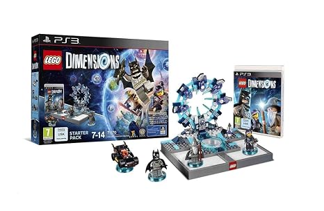 LEGO Dimensions, Starter-Pack, 1 PS3-Blu-ray Disc + Spielfiguren
