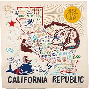 Primitives by Kathy 30525 LOL Made You Smile Dish Towel Super California