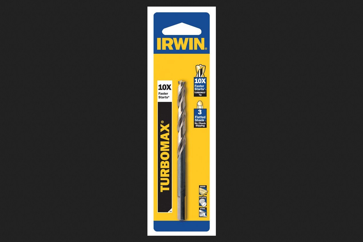 IRWIN 5/64" Titanium Drill Bit - TMX Jobber Length, 135° Split Point (Carded) - View #4
