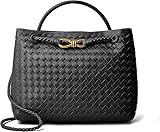 sac a main paille tressee Cadeau de qualité supérieure : sac tressé à la main à la mode. Idéal pour toutes les occasions comme le travail. Shopping, voyage, travail et plus encore. Un cadeau de qualité supérieure pour vos amis. femme, mère, sœur ou vous-même en temps spécial