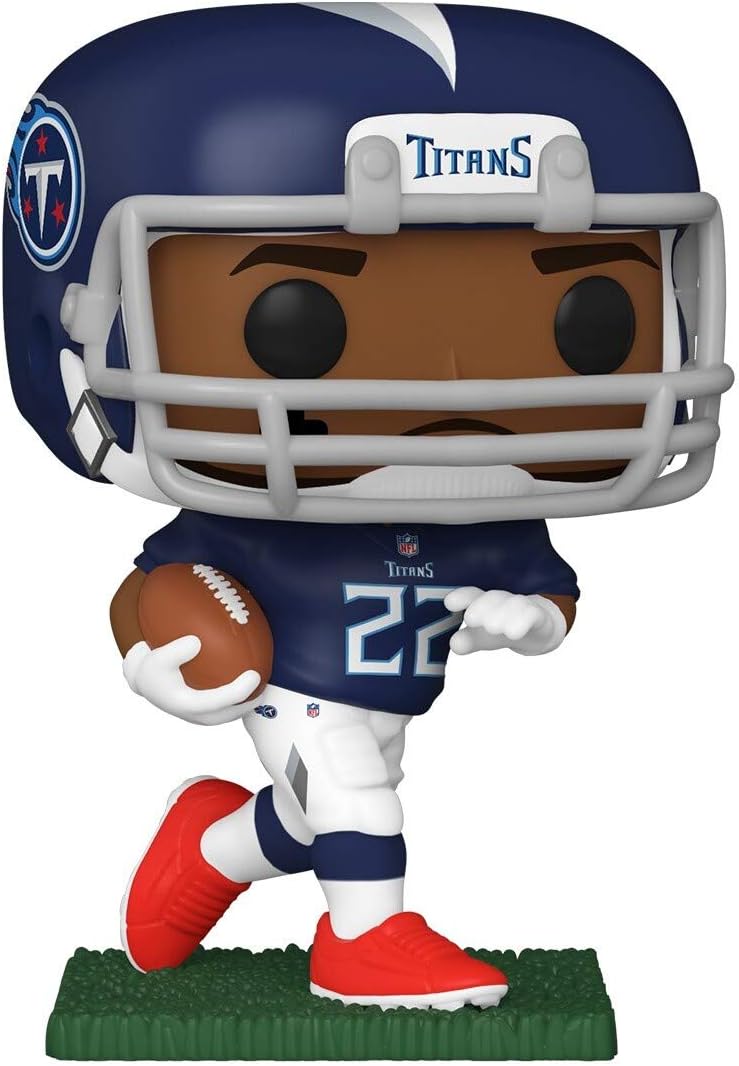 Funko50975 POP NFL: Tennessee Titans-Derrick Henry W7 Collectible Toy, Multicolour