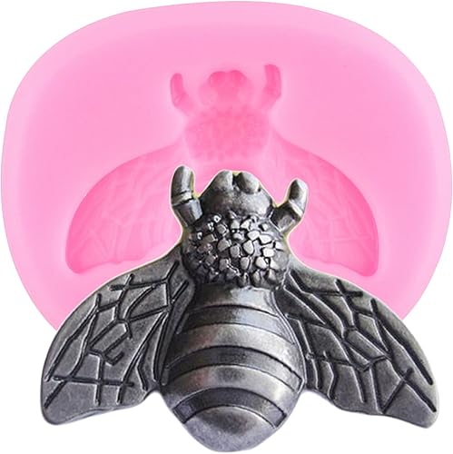 Miniatura 19 de Molde de silicona de abejorros para fondant de abeja, molde de abejas para decoración de pasteles de azúcar, decoración de cupcakes, pasta de goma