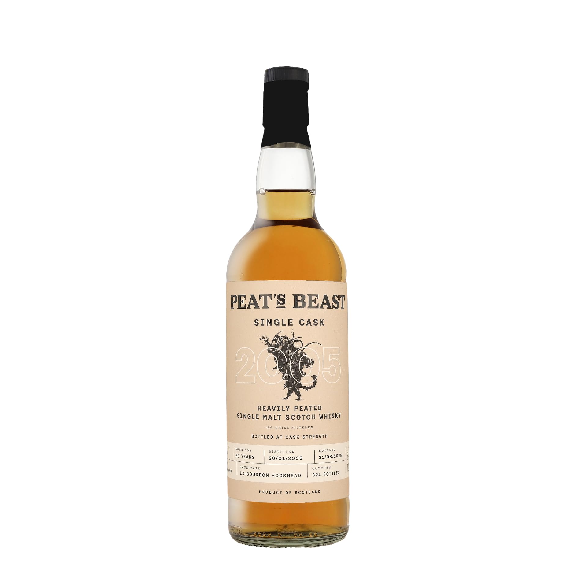 Peat's Beast Peat’s Beast Single Cask 2005 Scotch Whisky 53