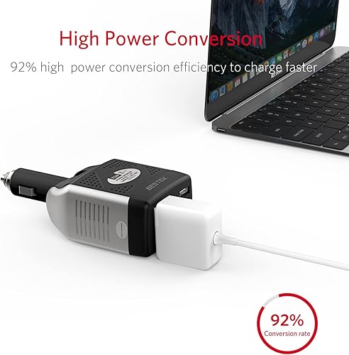 Miniatura 4 de Inversor de energía Bestek 150W  75W 75W