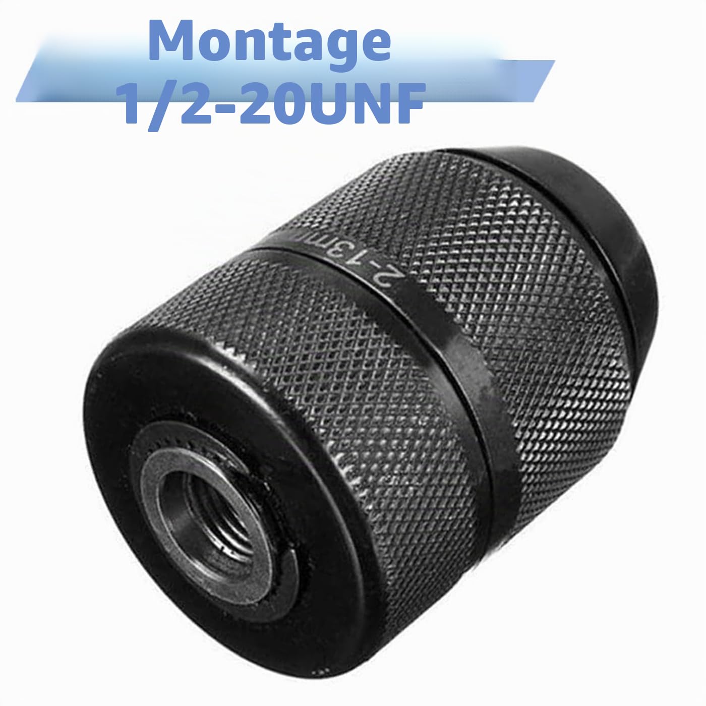 Mesee Adaptateur Mandrin Perçage SDS 2-13mm Sans Clé 1/2-20UNF Pour Perceuse à Percussion Avec Support SDS Plus à Changement Rapide