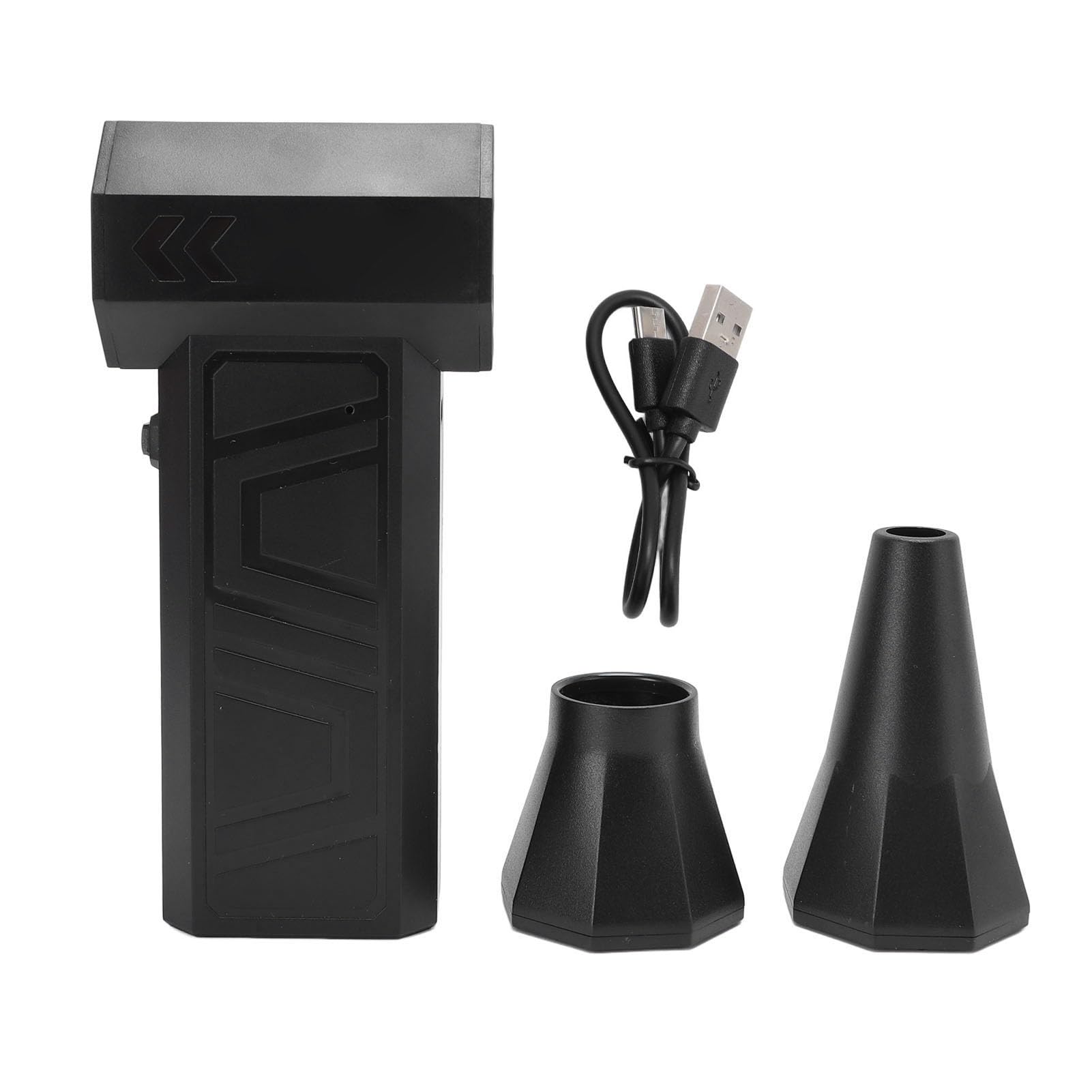 Fyearfly Elektrische Staubgebläse 130000 U/min PC Reinigungsset Druckluftspray mit 2 Düse 8000mAh Akku 41M/S für Computer Tastatur Auto Haustierhaus