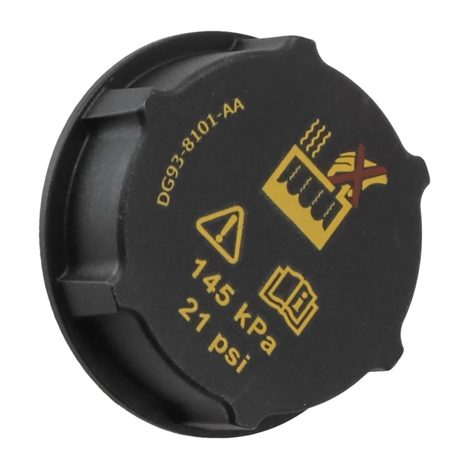 Engine Coolant Reservoir for Escape for Kuga Mk3 2020-2024 Car Engine Coolant Expansion Pot with Cover LX618A080GC DG938101AA(DG938101AA-cover)