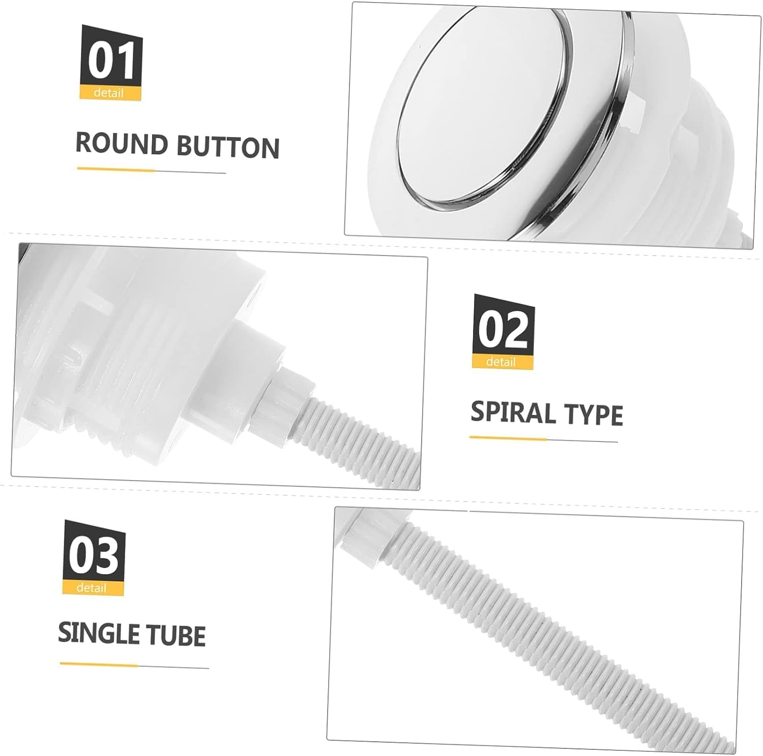 Toilet Push Button Flush Replacement,Toilet Button Old Fashioned Kit Adjustable Hand Grip Mansfield Toilet Replacement Parts Toilet Handle Toilet Handle Lever Flushing Toilet Button