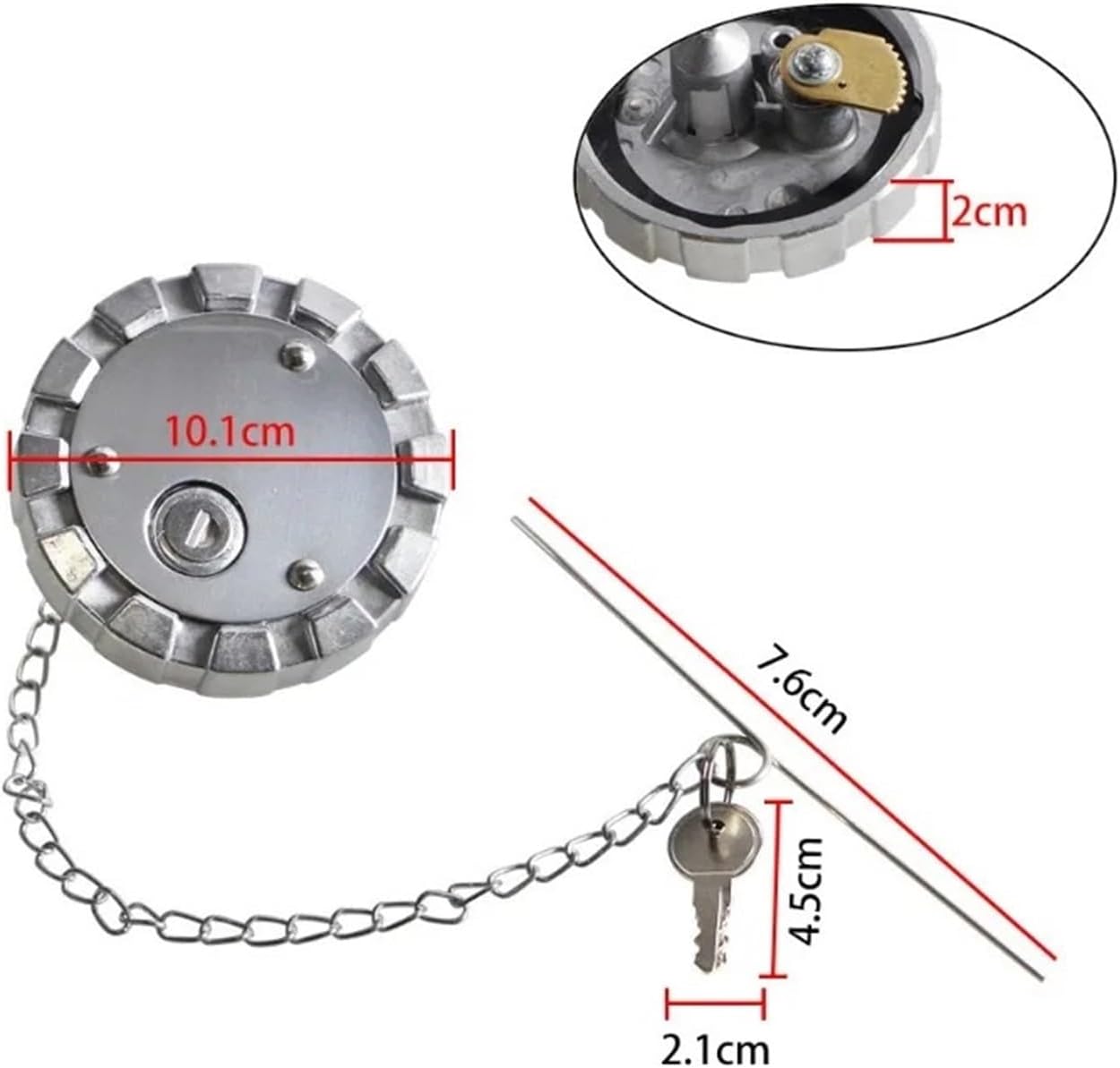 アメリカンロードキングトラックに適合 ロック付き燃料タンクカバー K071-385-1234 SNV431089