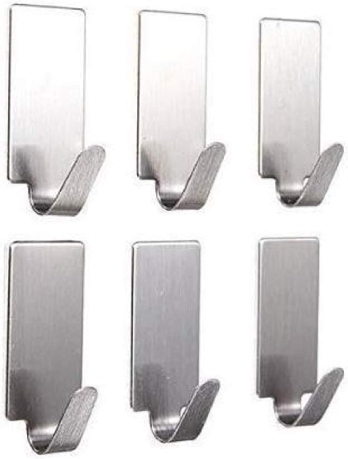 wall hook back sticker loadupto 2 kg 6 pc set