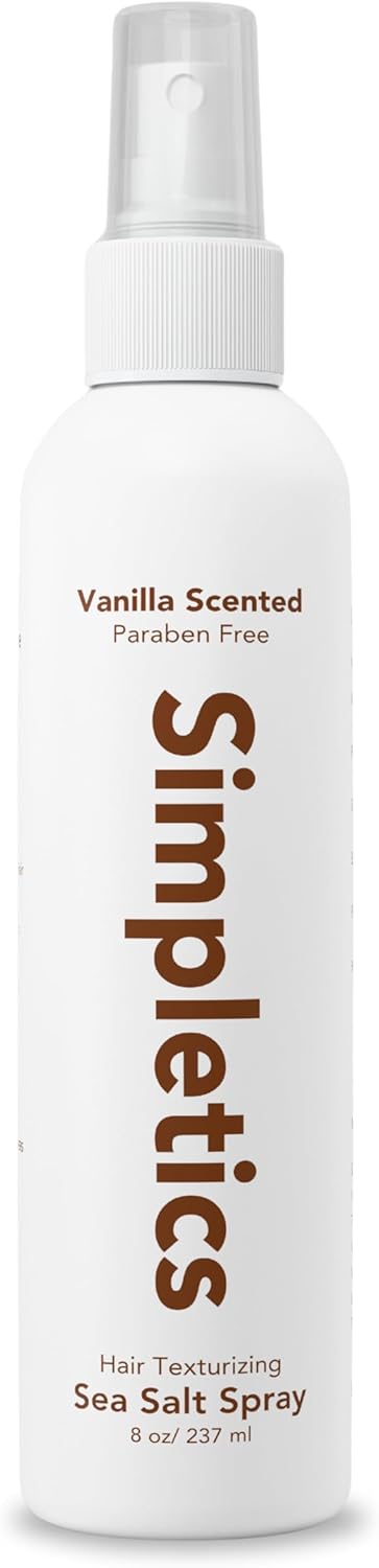 KASTWAVE Himalayan Sea Salt Spray for Hair, All Natural Hair Texturizing Spray, Volumizing Salt Spray with 5 Ingredient, Lifts and Texturizes Hair for a Beach or Surfer Hair Style, Unisex, 240ml