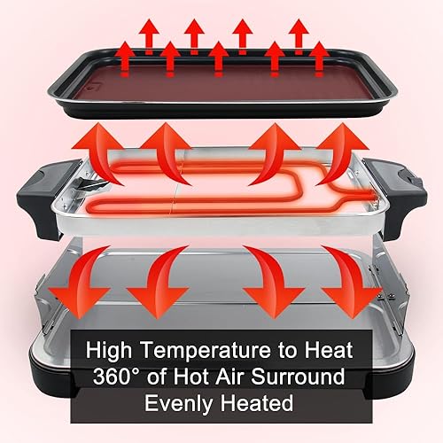 Miniatura 5 de Raclette Grill - Bandeja para hornear para 8 personas, eléctrica para interiores, con 8 mini bandejas para hornear, raclette, revestimiento