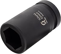 Vista 5 de SUNEX TOOLS 5100 Dado de Impacto Estándar de 6 Puntos con Impulsor de 1" 3-1/8