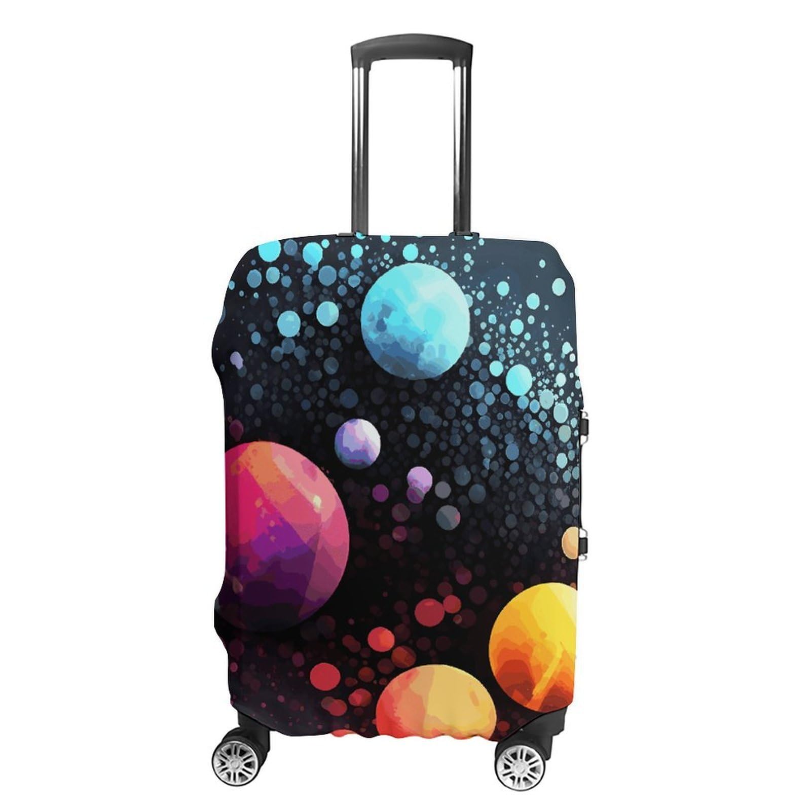 Housse de bagage de voyage élastique anti-poussière durable S - 8