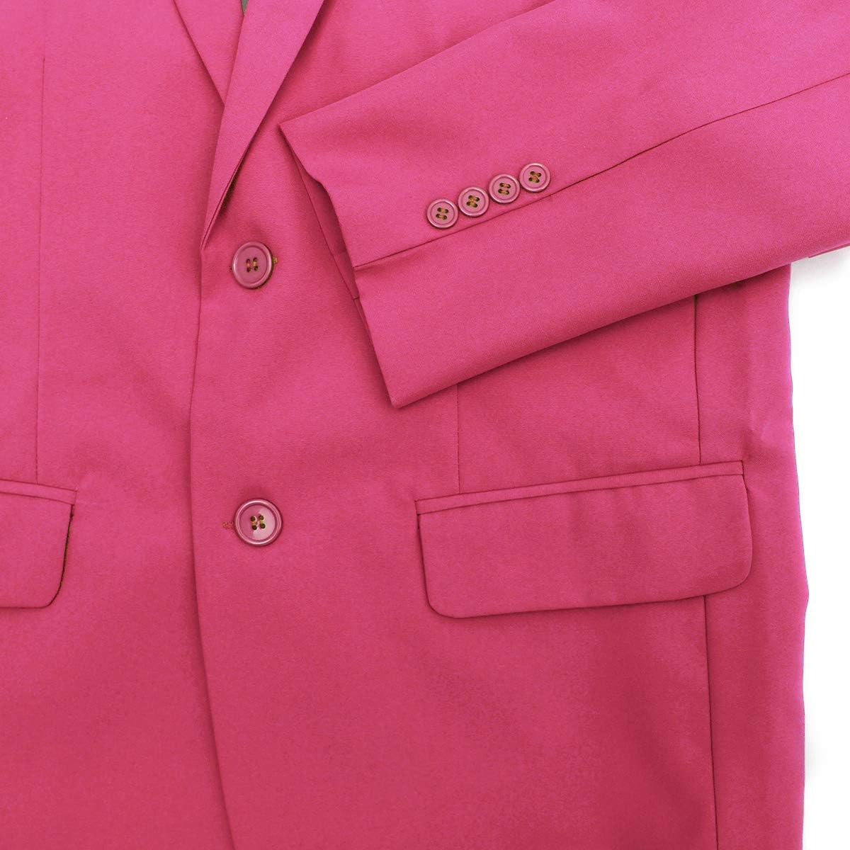 Men's Solid Color Party Suit 2 Piece Jacket Pants with Tie Costume Set for Prom Festive Bachelor Party Clubbing