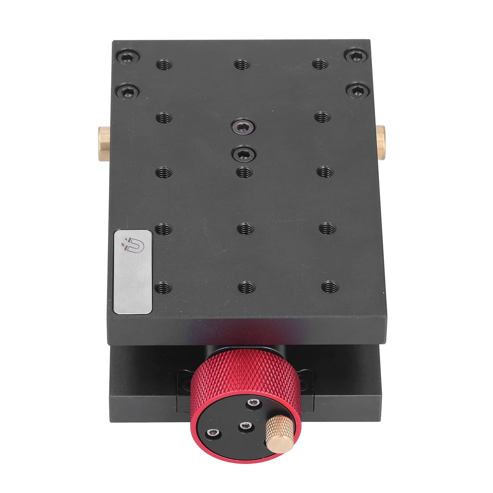 Fafeicy Piattaforma Regolabile per Macchinari, Lega di Alluminio, Angolo 0-65°, 150x112x56mm, Inclinabile per Collaudo e Produzione