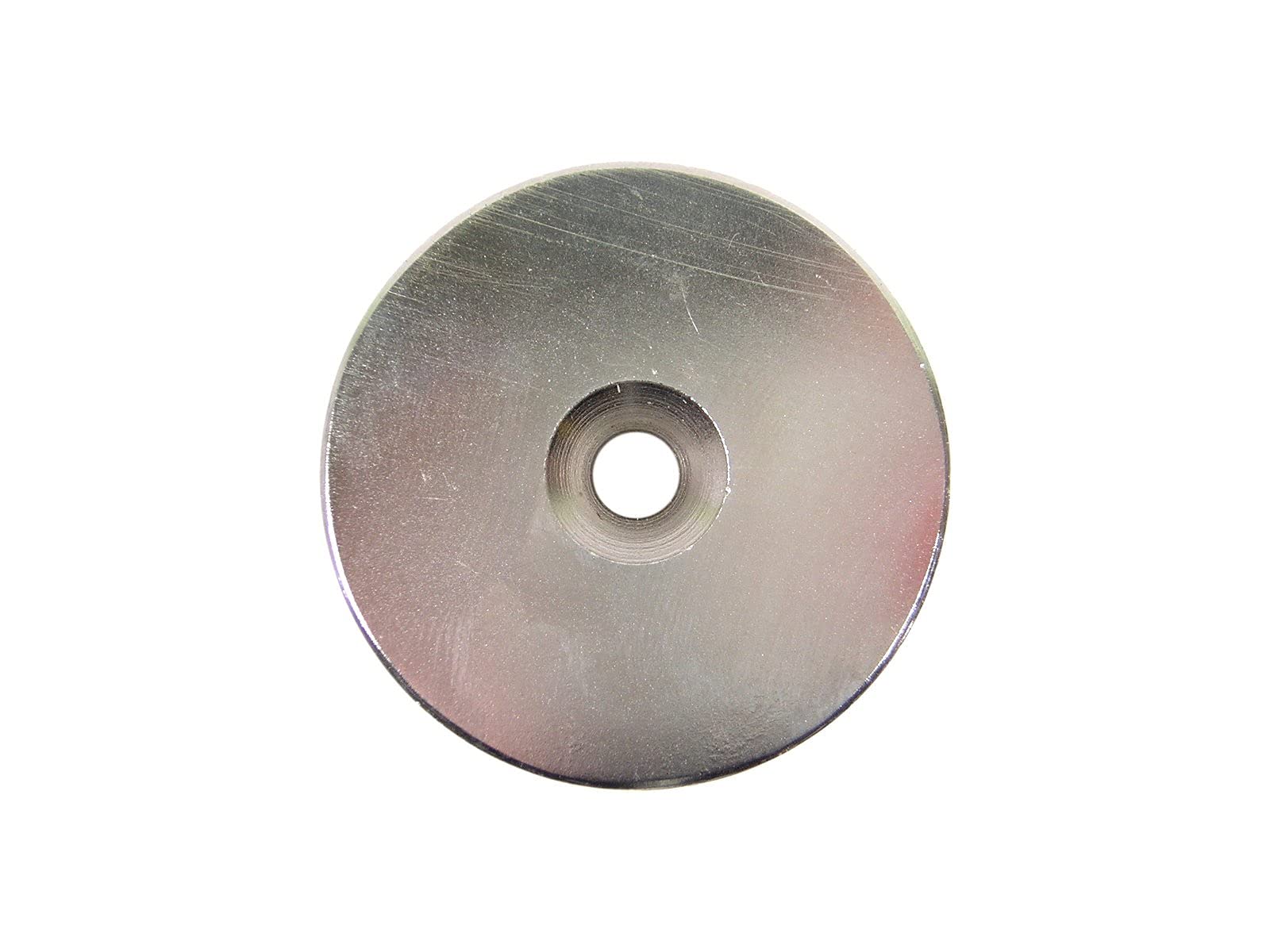 Neodym Magnet Dauermagnet runder Suchmagnet mit Loch 50x20mm 120kg vernickelt