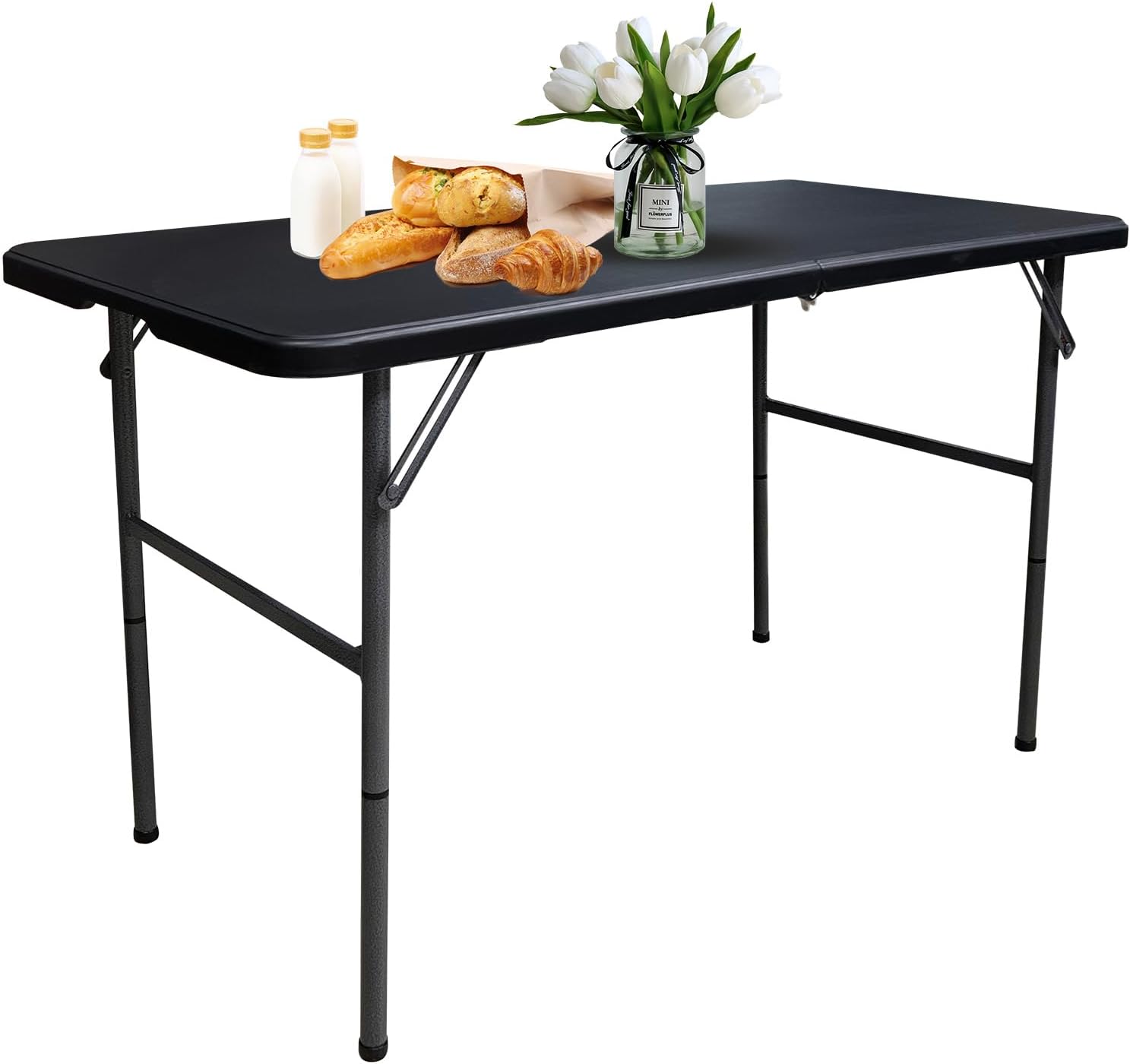 4ft Folding Table (Black)