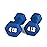 Portzon Weights Dumbbells 10 Colors Options Compatible with Set of 2 Neoprene Dumbbells Set,1-15 LB, Anti-Slip, Anti-roll, Hex Shape