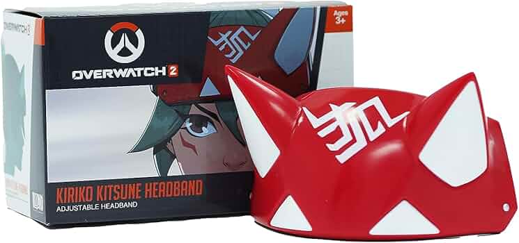 iTEMLAB Overwatch 2 Kiriko Kitsune Head-band Replica : Amazon.co