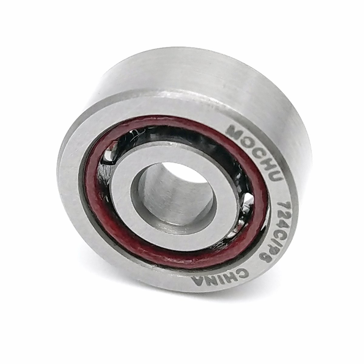 MOCHU 724 724C/P5 4x13x5 Angular Contact Ball Bearing, ABEC-5, 15° Contact Angle, Metric, 4mm ID, 13mm OD, 5mm Width, Single Row, Open