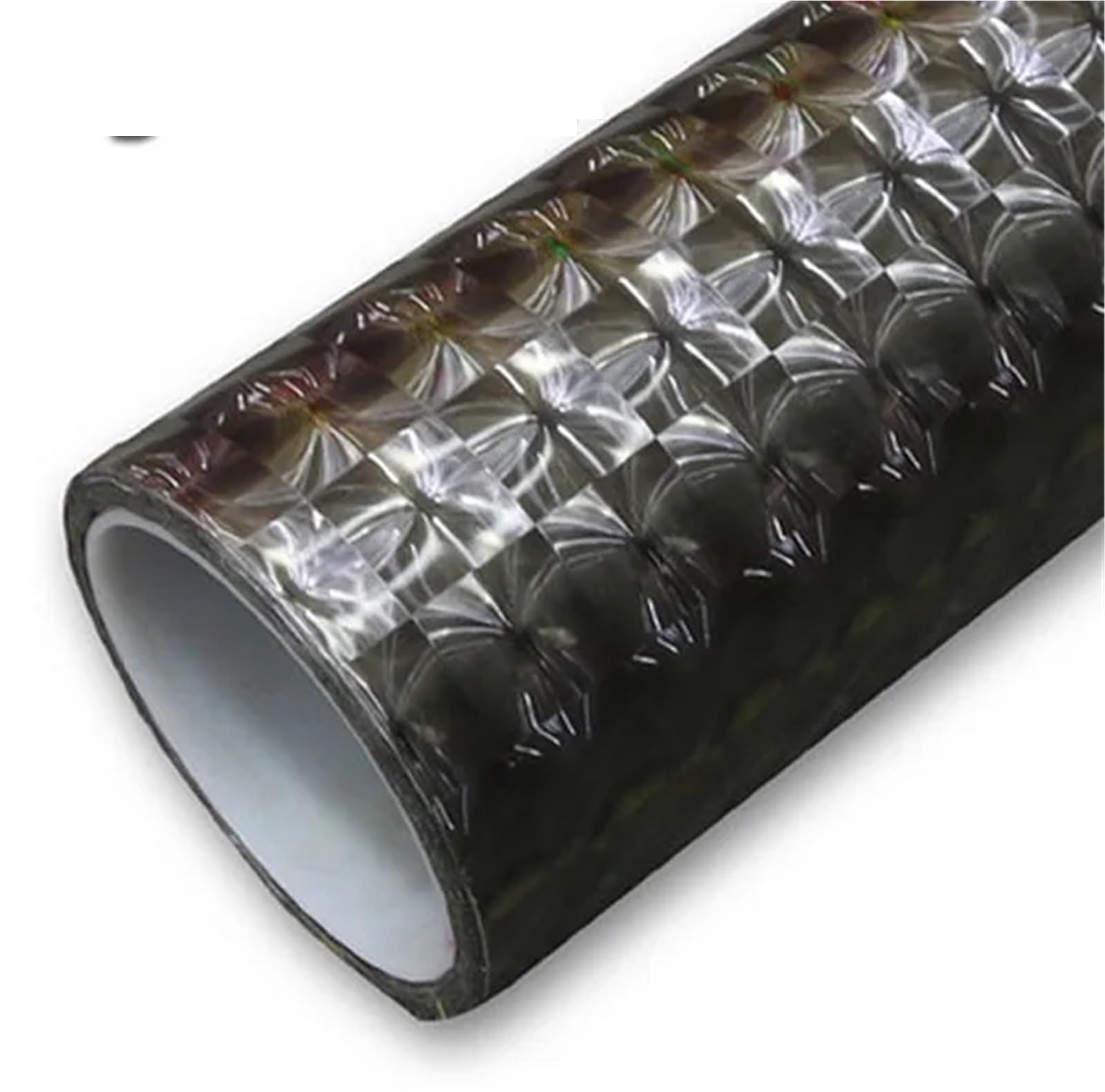 Ruban d'avertissement réflecteur Fluorescent auto-adhésif, paquet de 3 bandes réfléchissantes multicolores 30cm X plusieurs tailles(Light black,30cm x 300cm)