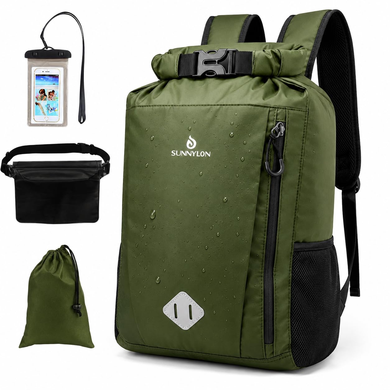 Sunnylon 20L Dry Bag Backpack