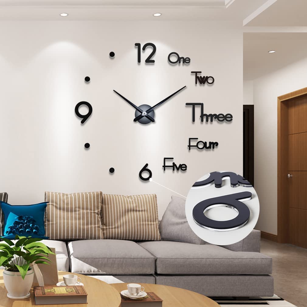 Amazon.co.jp: 掛け時計 手作り DIY 壁時計 北欧風 おしゃれ 静音 数字