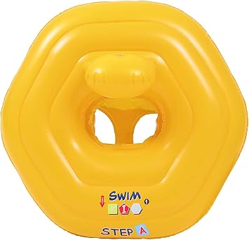 GLOBO, Swim Kid Baby Seat 73x70 cm Bracers and Floats Swimming and Water Polo Unisex Children, Multi-Colour, One Size