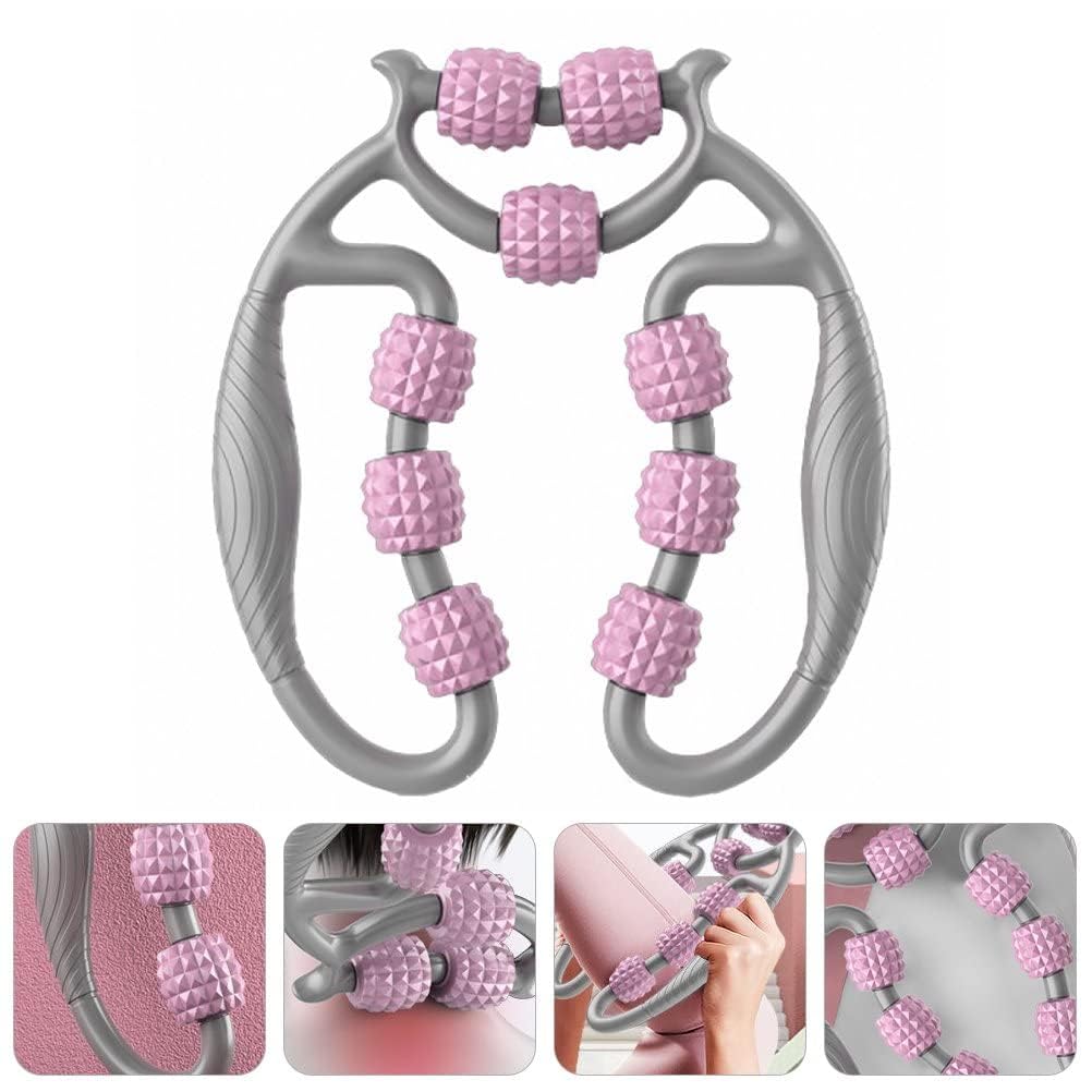 IQS Enterprise 9 Wheel Roller Massage Tiger Point Roller Massage Cells, Hand, Foot Muscles are used for the muscles, and get relief from body massage IQS Enterprise 9 Wheel Roller Massage Tiger Point Roller Massage Cells, Hand, Foot Muscles are used for the muscles, and get relief from body massage